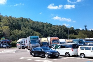サービスエリアにおけるAIカメラ活用